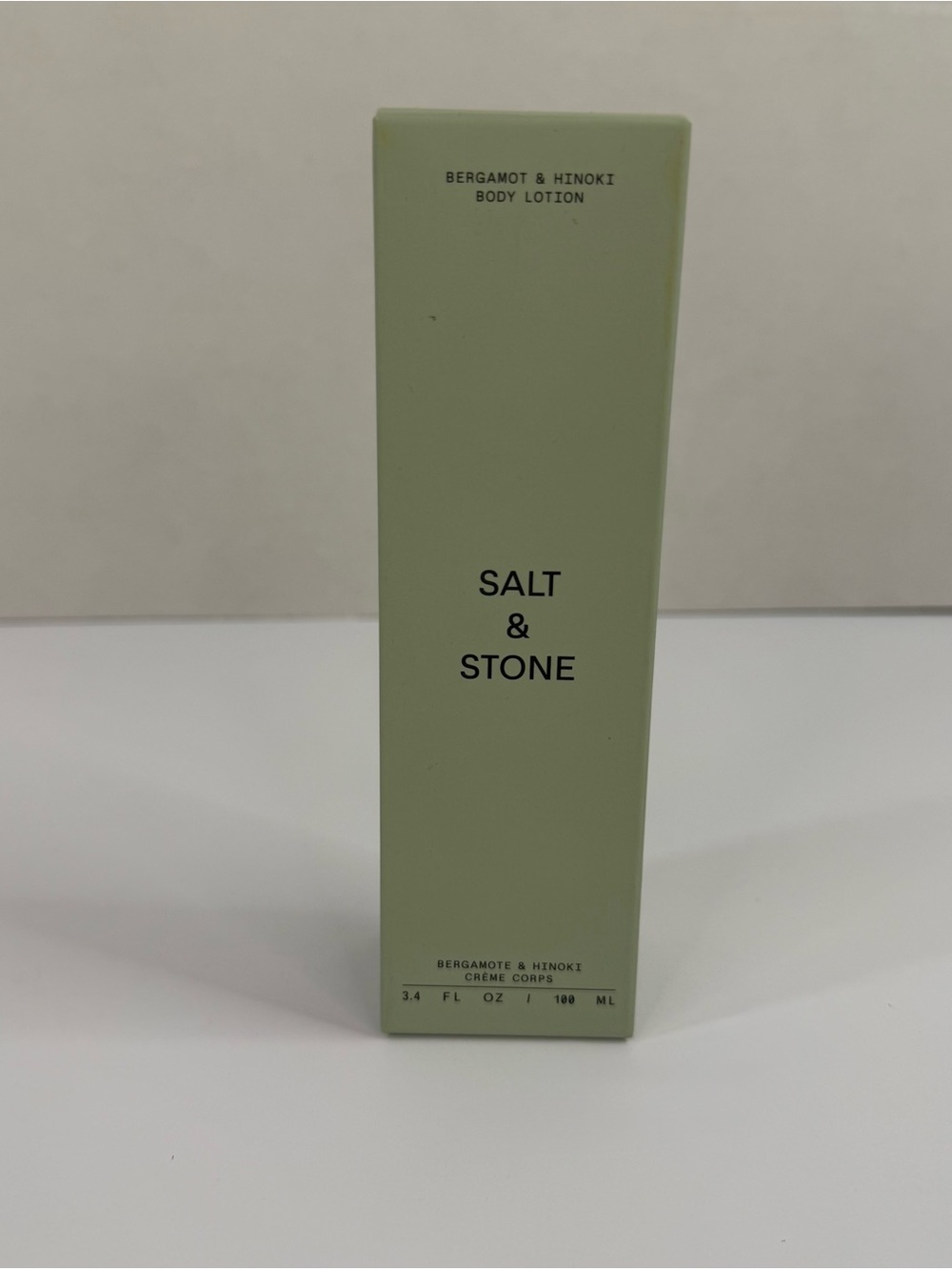 Salt & Stone Bergamot & Hinoki Body Lotion 3.4 oz New In Box
